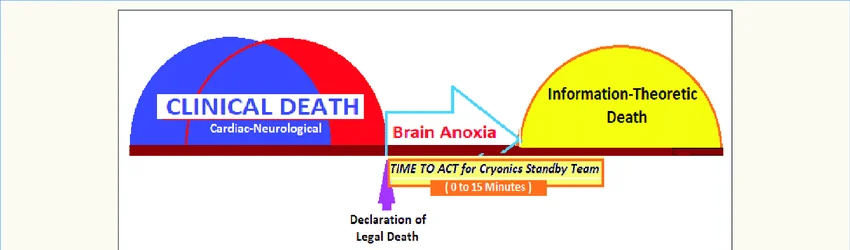 Concepts for cryonics clinical legal and information theoretic death