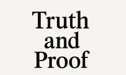 Featured image of post Truth and Proof